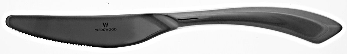 Reflections (Stainless) Dessert Knife Solid Piece by Wedgwood Silver-1