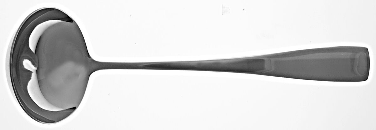 Reflections (Stainless) Solid Soup Ladle by Wedgwood Silver-1