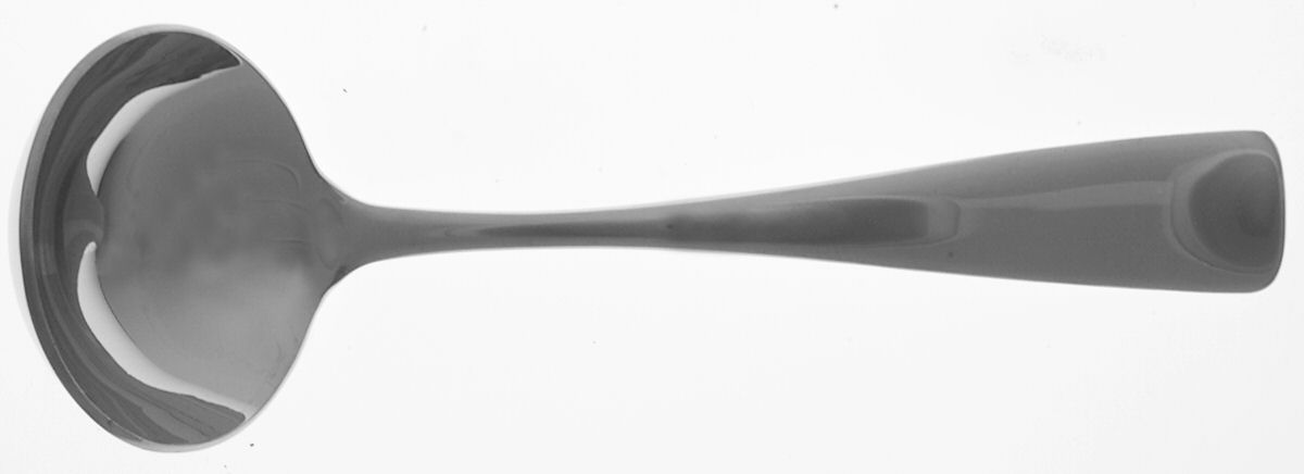 Reflections (Stainless) Solid Gravy Ladle by Wedgwood Silver-1