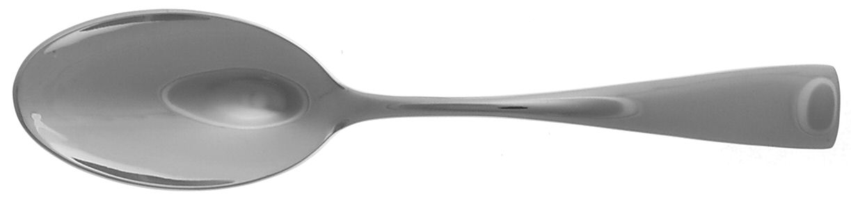 Reflections (Stainless) Solid Serving Spoon by Wedgwood Silver-1