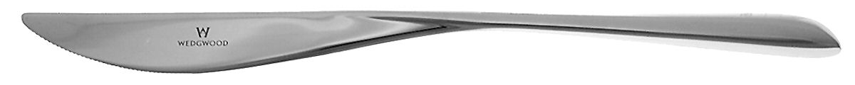 Quantum (Stainless) Dessert Knife Solid Piece by Wedgwood Silver-1