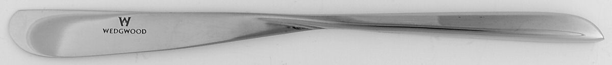 Quantum (Stainless) Flat Handle Master Butter Knife by Wedgwood Silver-1