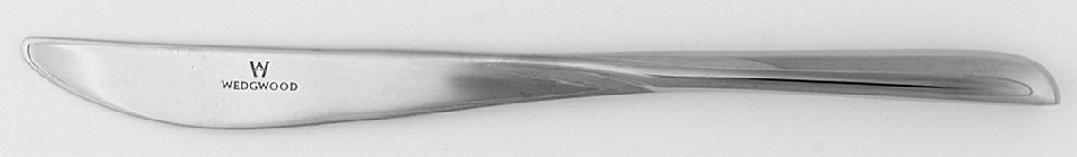 Quantum (Stainless) Flat Handle Master Butter Knife by Wedgwood Silver-1