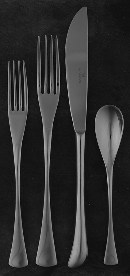 Elipse (Stainless) 4 Piece Place Setting by Wedgwood Silver-1