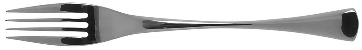 Elipse (Stainless) Large Solid Cold Meat Serving Fork by Wedgwood Silver-1