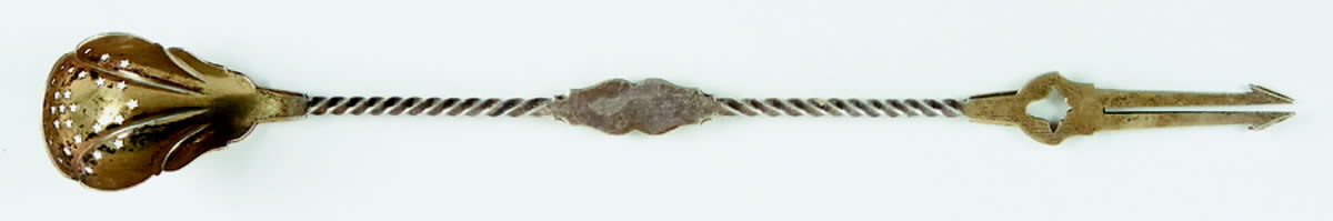 WHS20 (Sterling) Combination Olive Fork/Spoon by Wood & Hughes-1