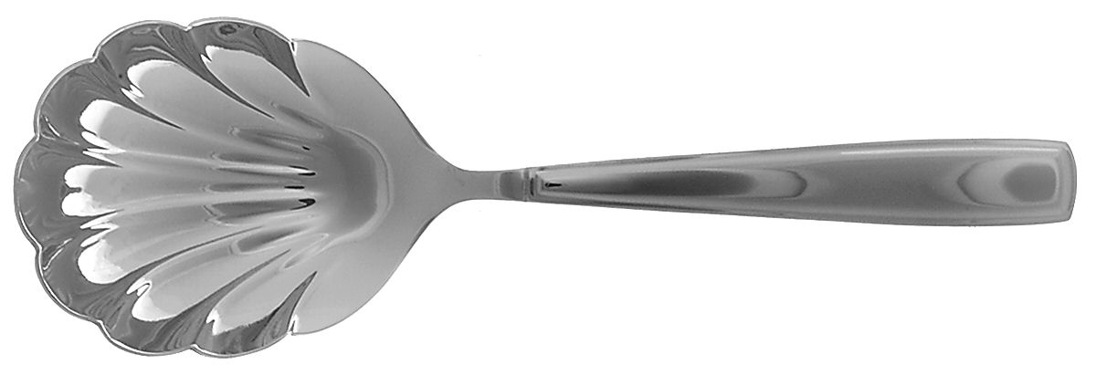 Glenridge (Stainless) Solid Shell Berry/Casserole Spoon by Waterford-1