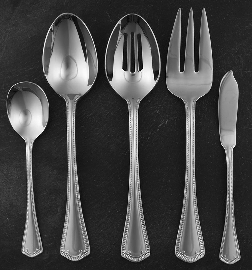 Somerset (Stainless) 5 Piece Hostess Set by Waterford-1