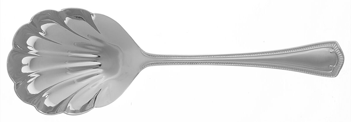 Somerset (Stainless) Solid Shell Casserole Spoon by Waterford-1