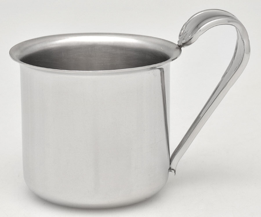 Baron's Court (Stainless) Baby Cup with Stainless Cup and Handle HC by Waterford-1