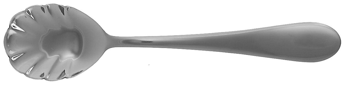 Continental Classic (Stainless, Glossy) Sugar Shell Spoon by Wallace Silver-1