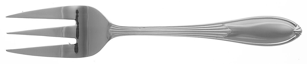 Astra (Stainless) Medium Solid Cold Meat Serving Fork by Wallace Silver-1