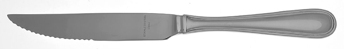 Royal Thread (Stainless) Steak Knife Individual Hollow, Serrate HC by Wallace Silver-1