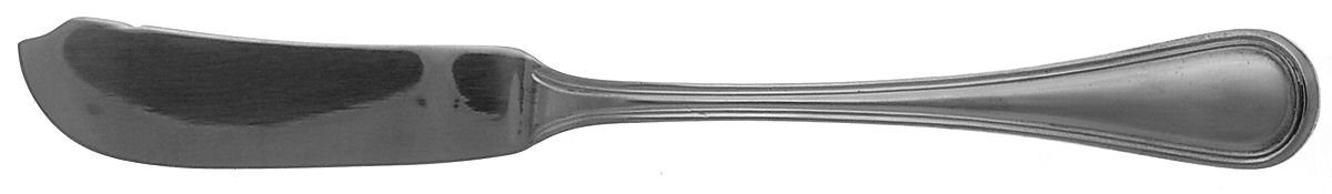 Royal Thread (Stainless) Large Flat Handle Master Butter Knife by Wallace Silver-1