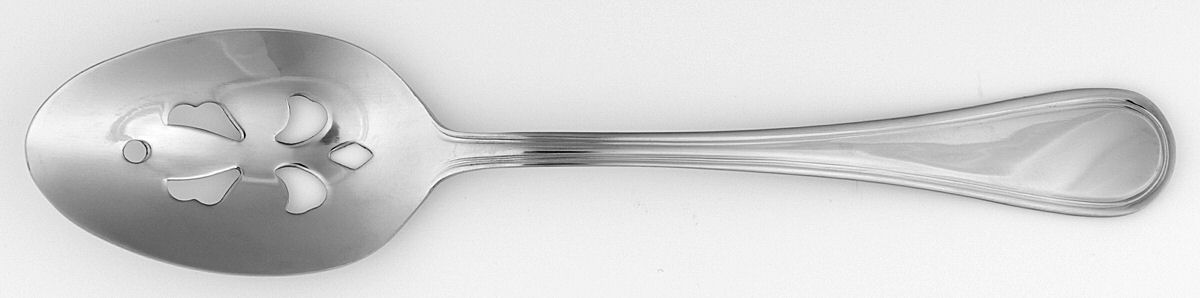 Royal Thread (Stainless) Pierced Tablespoon (Serving Spoon) by Wallace Silver-1