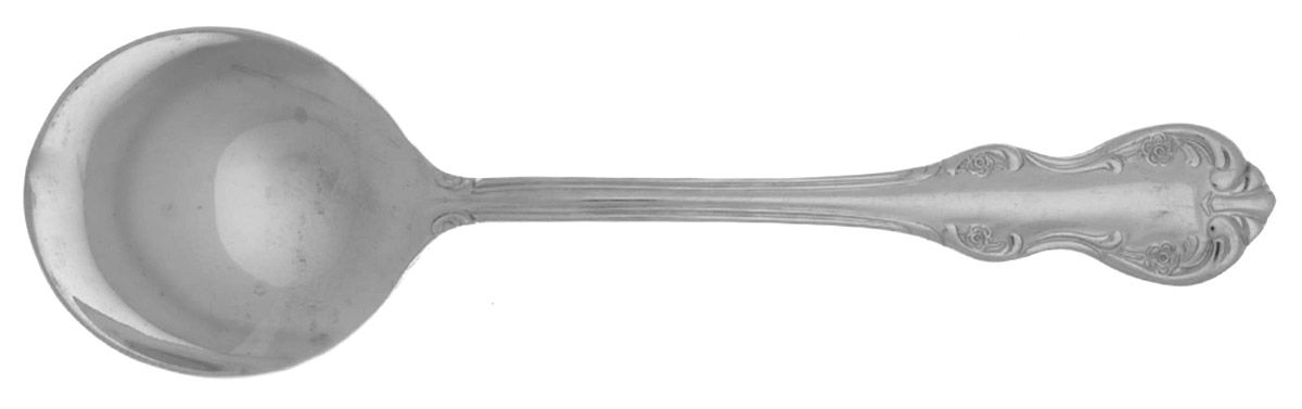Camden (Stainless) Round Bowl Soup Spoon (Cream Soup) by Wallace Silver-1