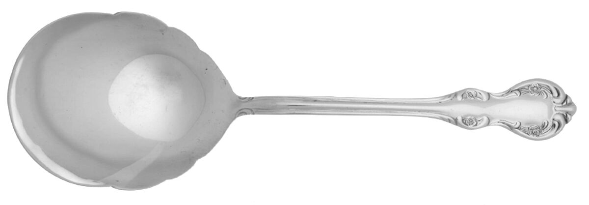 Camden (Stainless) Solid Shell Casserole Spoon by Wallace Silver-1