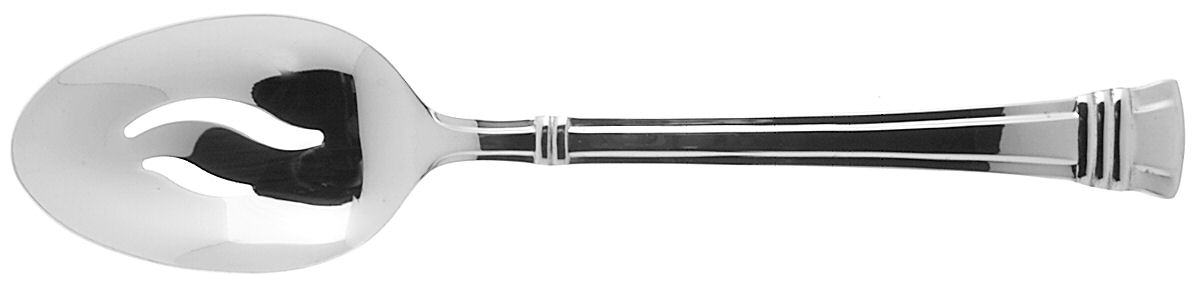 Zenith (Stainless) Pierced Tablespoon (Serving Spoon) by Wallace Silver-1