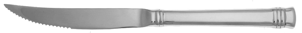 Zenith-Frost (Stainless) Individual Solid Handle Steak Knife by Wallace Silver-1