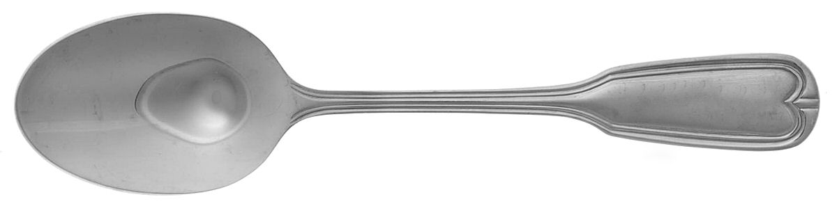 Continental Fiddle (Stainless) Place/Oval Soup Spoon by Wallace Silver-1