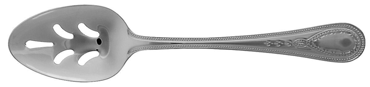 Continental Bateman (Stainless) Pierced Tablespoon (Serving Spoon) by Wallace Silver-1