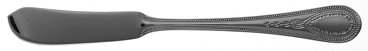 Continental Bateman (Stainless) Flat Handle Master Butter Knife by Wallace Silver-1