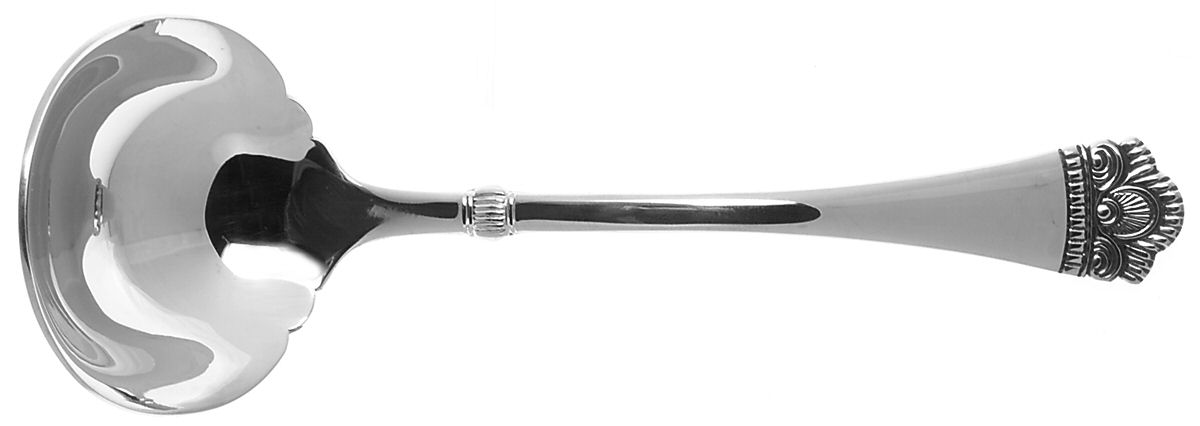 WIF21 (Stainless) Solid Gravy Ladle by Wirths-1