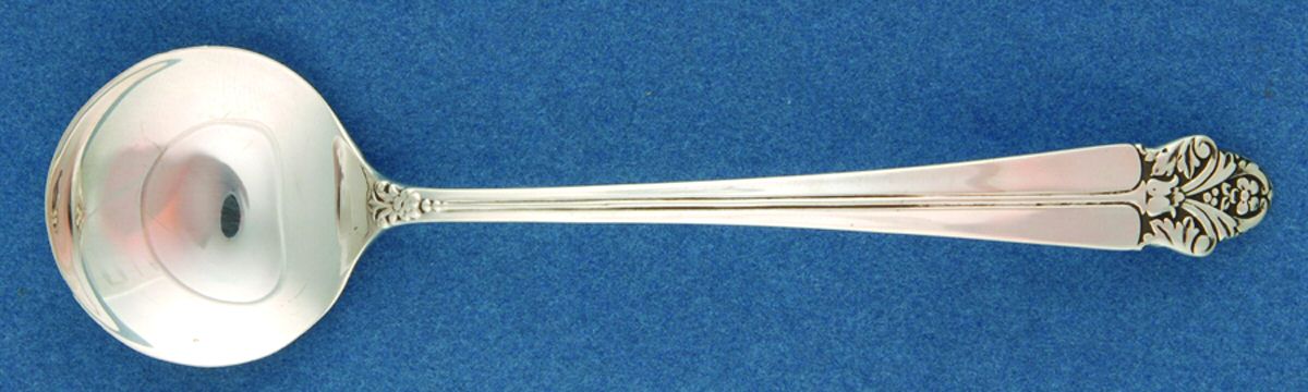 WOX1 (Sterling) Large Chocolate Spoon by Wolfenden Silver Co-1