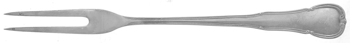 WMF106 (Sterling) Small Solid Cold Meat Serving Fork by WMF Flatware-1