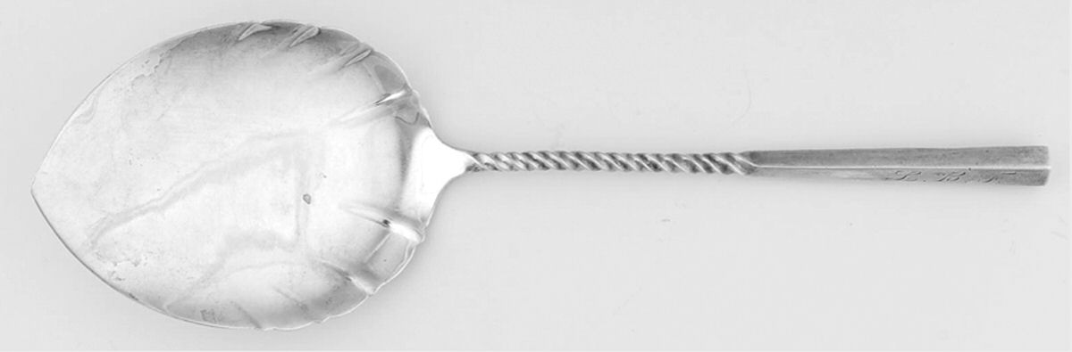 WDS26 (Sterling) Large Solid Pie Knife by Whiting Manf Co-1