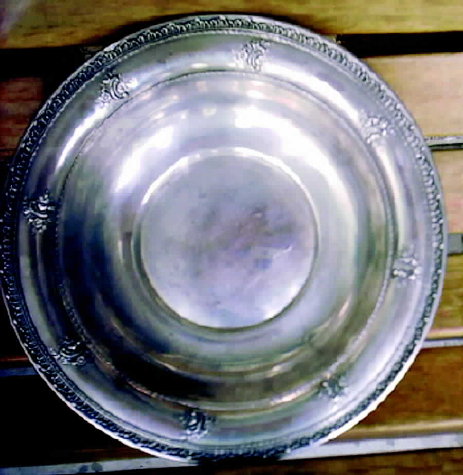 4441 (Sterling, Hollowware) Sterling Sandwich Plate by Wallace Silver-1
