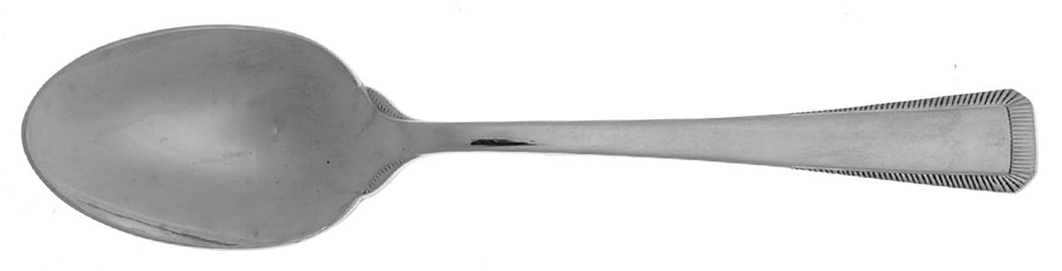 Platinum Plume (Stainless) Place/Oval Soup Spoon by Wedgwood Silver-1