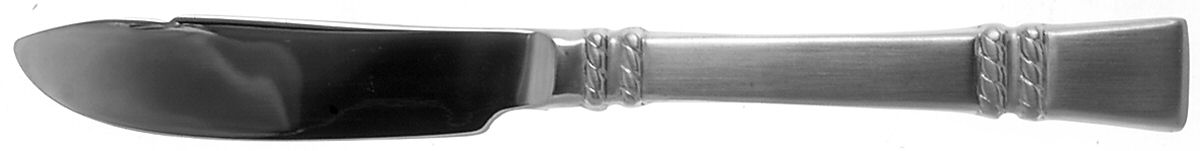 Chadwick (Stainless) Flat Handle Master Butter Knife by Wedgwood Silver-1