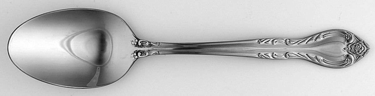 Sophie (Stainless) Tablespoon (Serving Spoon) by Wallace Silver-1