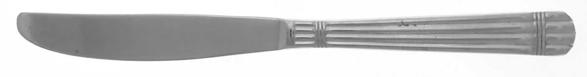 Apollo (Stainless, Ribbed Front & Back) Modern Solid Knife by Wallace Silver-1
