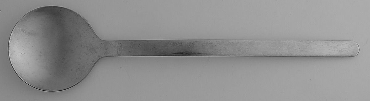 WMF109 (Stainless) Individual Solid Spaghetti Spoon by WMF Flatware-1