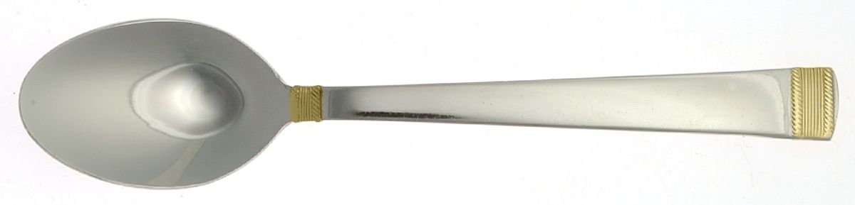 Gold Coin Edge (Stainless) Teaspoon by Wallace Silver-1