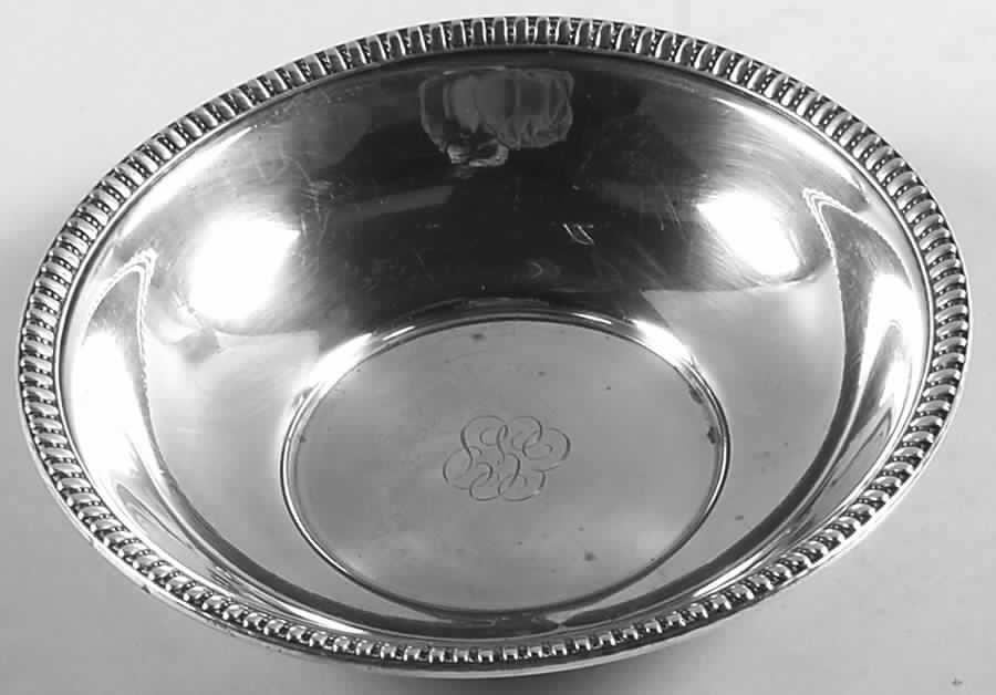 156 (Sterling, Hollowware) 6" Bon Bon Bowl by Wallace Silver-1