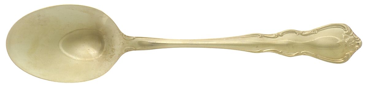 Gold Discretion (Gold Electroplate) Place/Oval Soup Spoon by Wallace Silver-1
