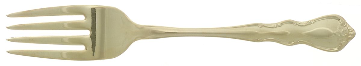 Gold Discretion (Gold Electroplate) Individual Salad Fork by Wallace Silver-1