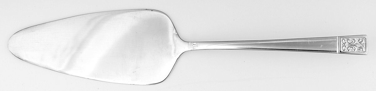 Lauriat (Silverplate) Solid Pie Server by Wallace Silver-1