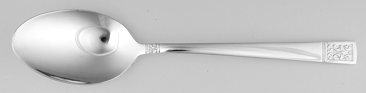 Lauriat (Silverplate) Place/Oval Soup Spoon by Wallace Silver-1