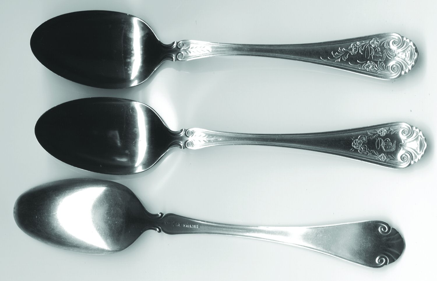 WAS135 (Sterling) Five O'Clock Teaspoon by Wallace Silver-1