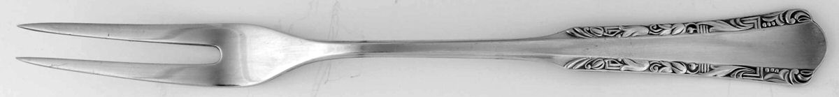 WMF110 (Sterling) Small 2-Tine Cold Meat Serving Fork by WMF Flatware-1