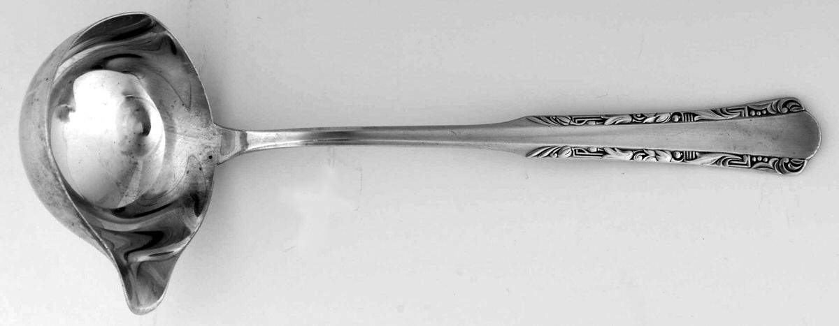 WMF110 (Sterling) Solid Gravy Ladle by WMF Flatware-1