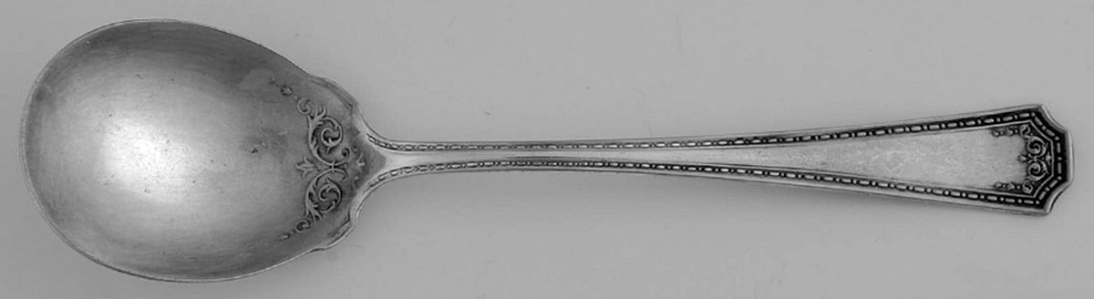 WDI1 (Silverplate, 1912) Sugar Spoon by WD Smith Silver-1