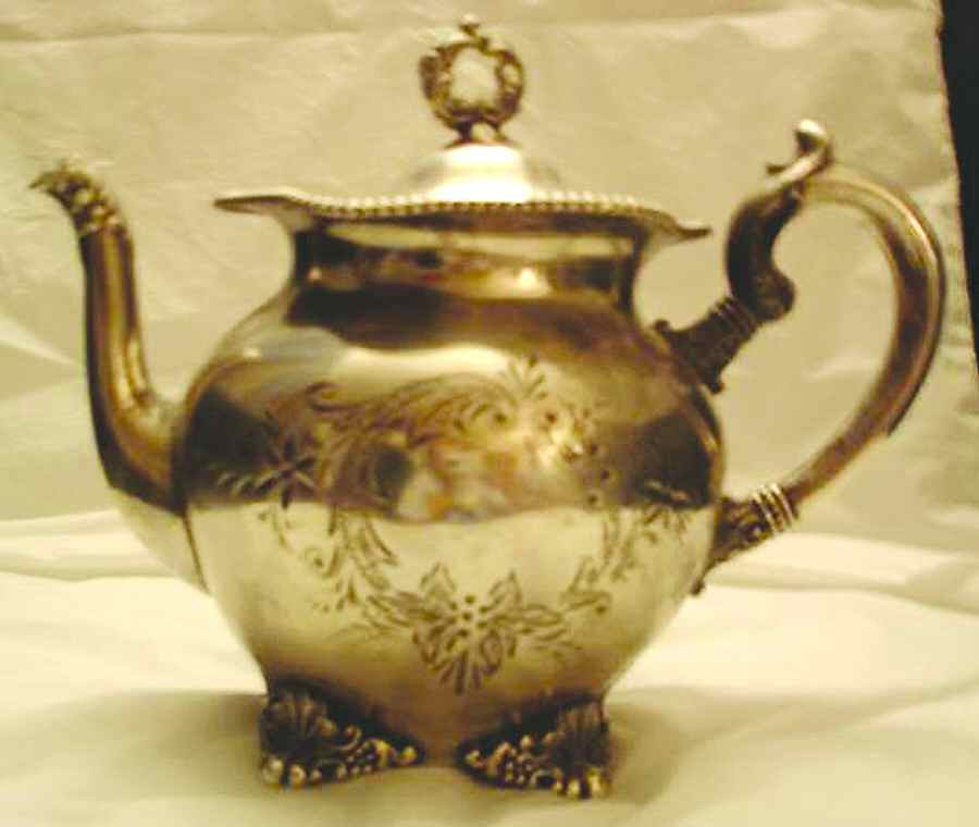 72 (Silverplate, Hollowware) Teapot by Wallace Silver-1