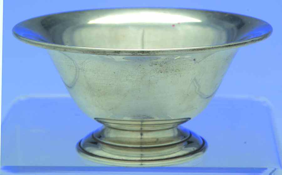 N14 (Sterling, Hollowware) Small Sterling Footed Bowl by Watson-1