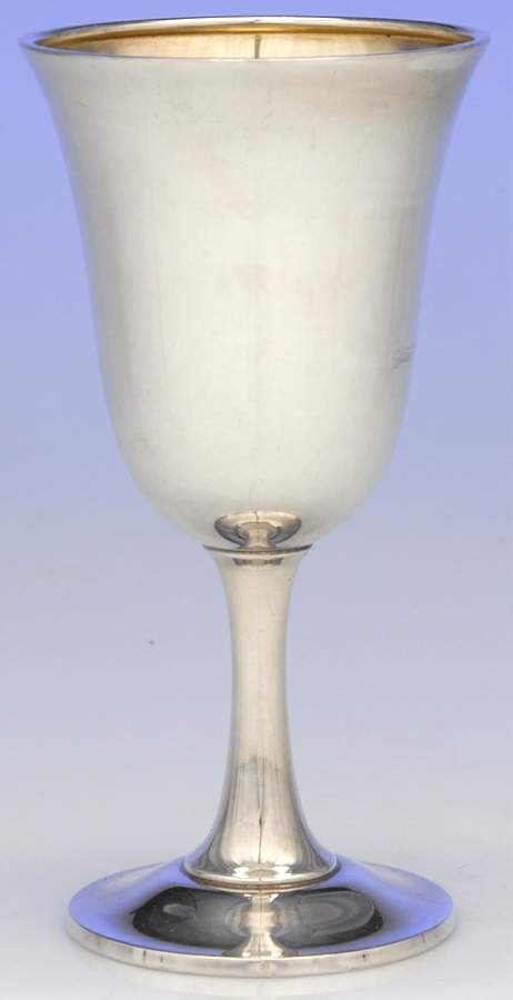 16 (Sterling, Hollowware) Water Goblet by Wallace Silver-1