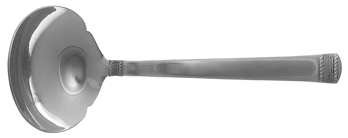 Coin Edge (Stainless) Solid Gravy Ladle by Wallace Silver-1
